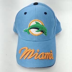 Miami Dolphins NFL Football Hat Light Blue Adjustable